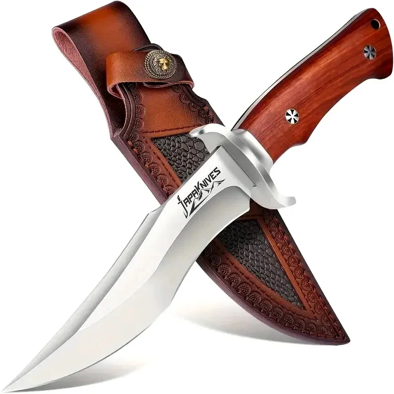 KAAN* Arbeitsmesser TE-M390 | 29cm Messer M390 Stahl | Mahagoni Holzgriff